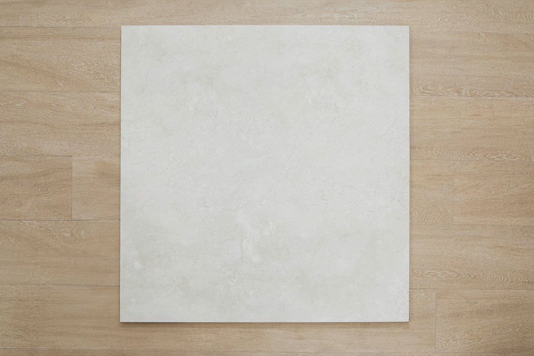 Stellar White Honed 900x900 Porcelain Tiles – Modern Stone Look for Walls & Floors