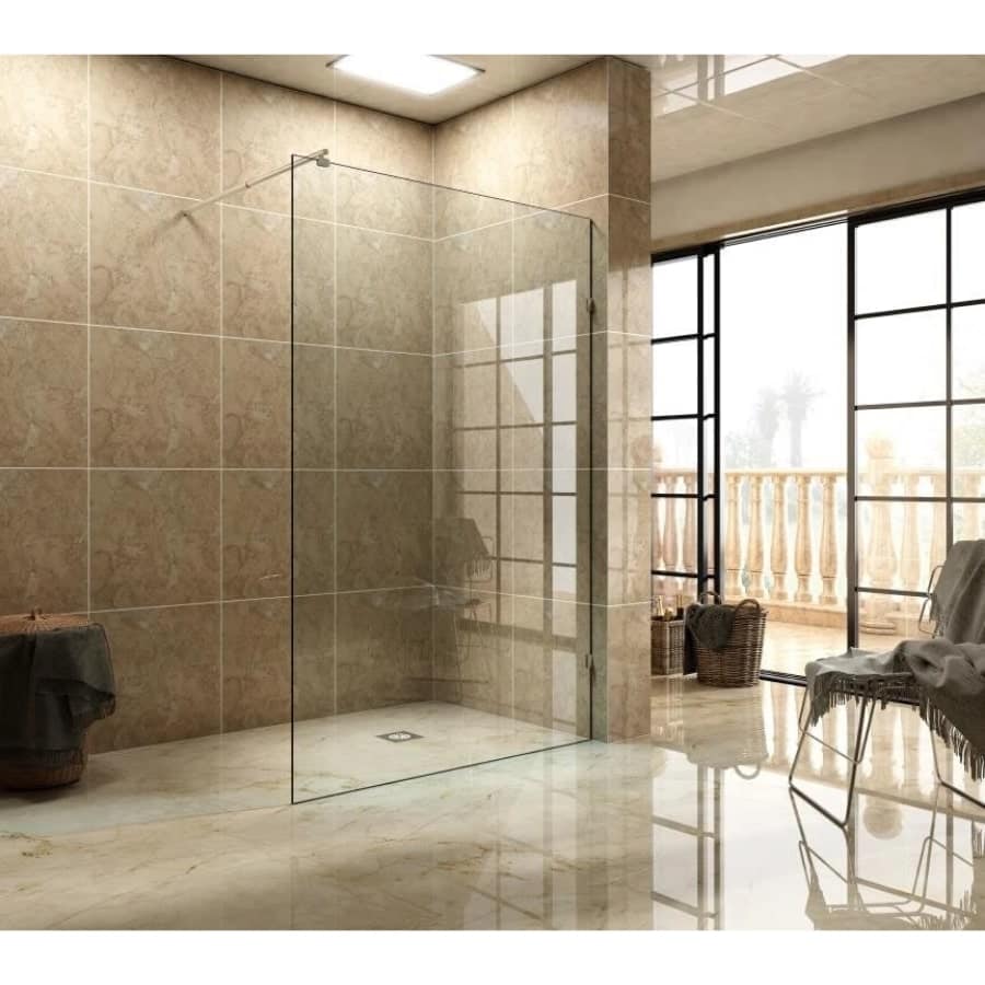 1000 Frameless Walk-In Panel – Shower Screen