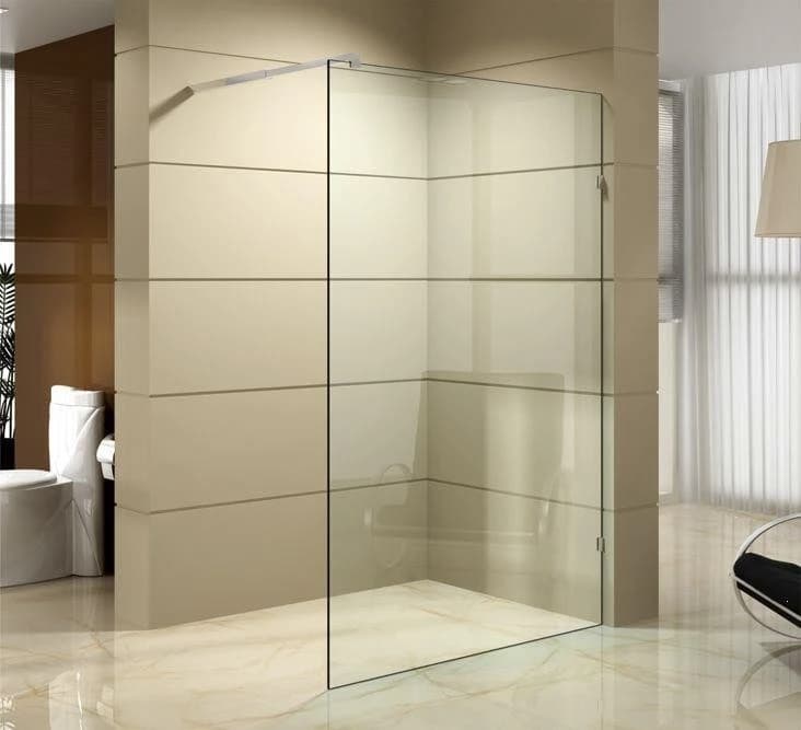 1000 Frameless Walk-In Panel – Shower Screen