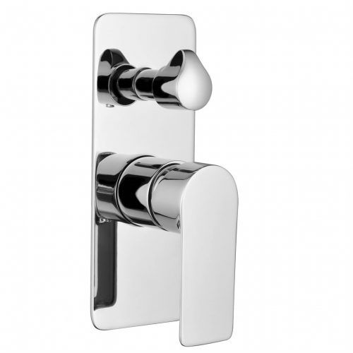 Alpine Sky Wall Mixer With Diverter: Stylish & Durable Bathroom Tapware ...