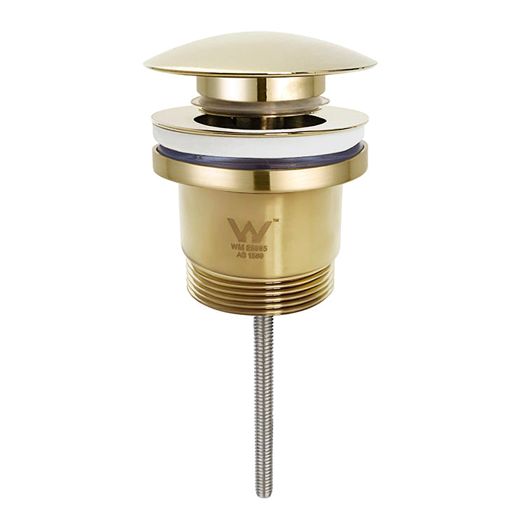 Universal Mushroom 32mm Dijon Gold Pop Up Waste