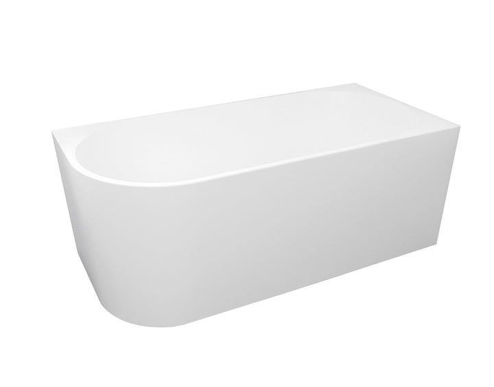 Right Corner 1700X800X600 Gloss White Bathtub NF