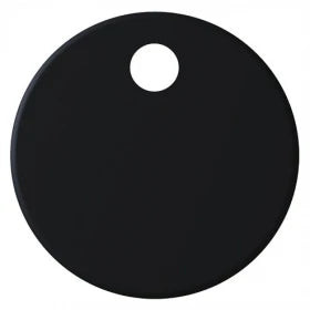 Round Black Cistern Buttons & Seat Hinge Covers