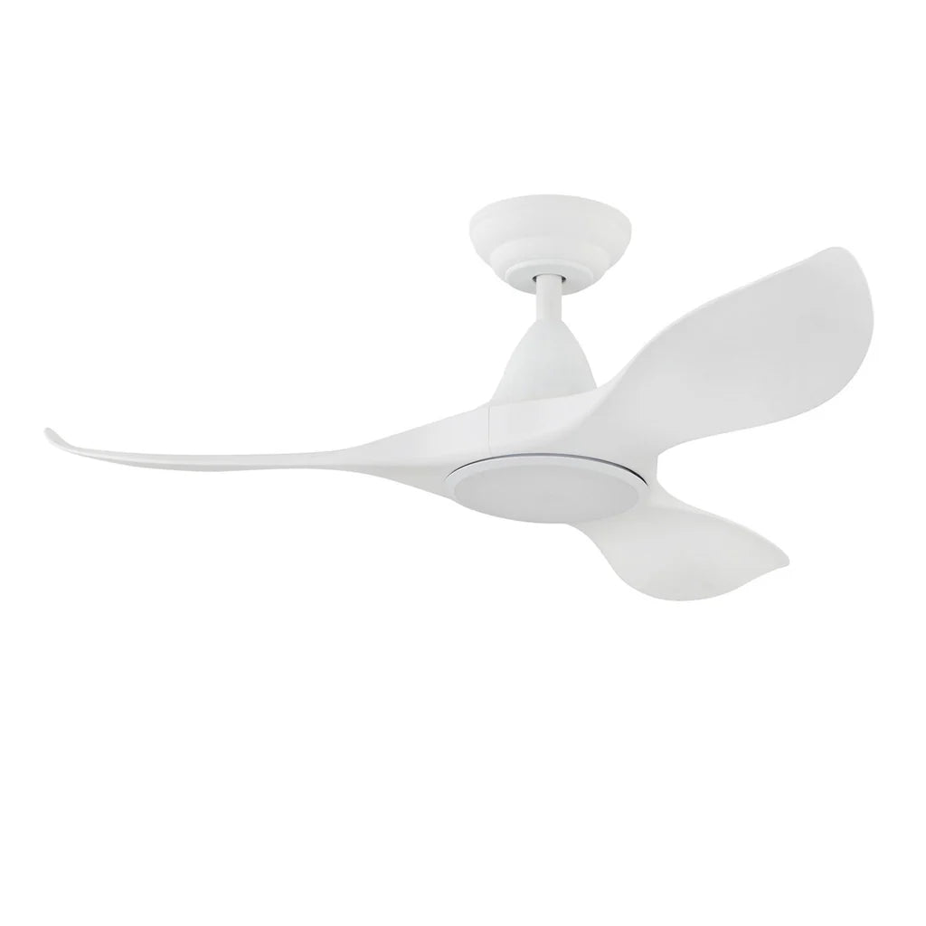 NOOSA Ceiling Fan with LED Light - Low Profile, Strong Airflow, and Multiple Functions