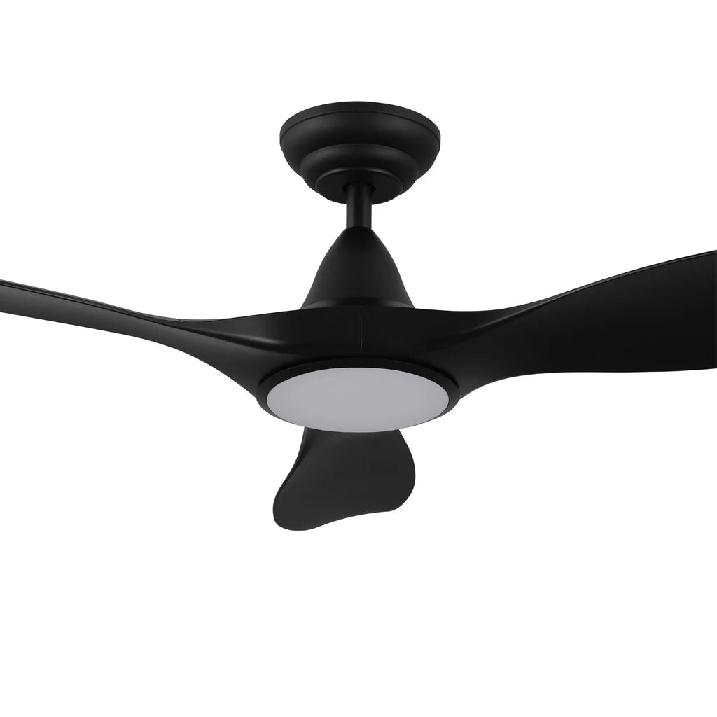 NOOSA Ceiling Fan with LED Light - Low Profile, Strong Airflow, and Multiple Functions