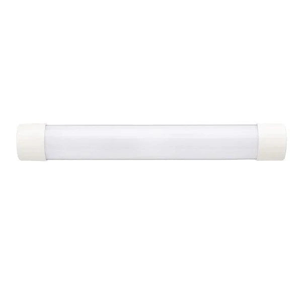 Slimline Dual-Watt LED Batten Light CCT 10w/20w Switchable in White