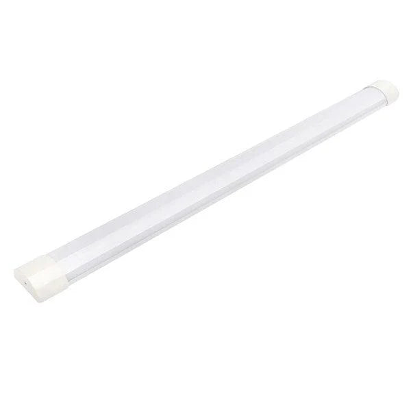 Slimline Dual-Watt LED Batten Light CCT 20w/40w Switchable in White