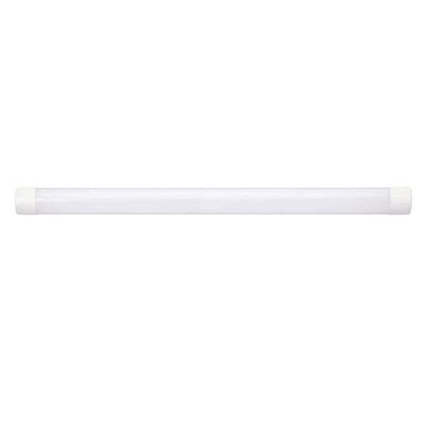 Slimline Dual-Watt LED Batten Light CCT 20w/40w Switchable in White