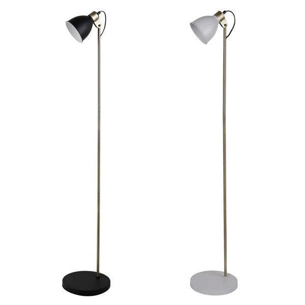 Leah Floor Lamp in Black or White