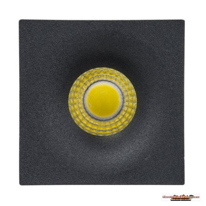 38mm Havit LED Downlight - Square, 50W Output, Available in Black or White