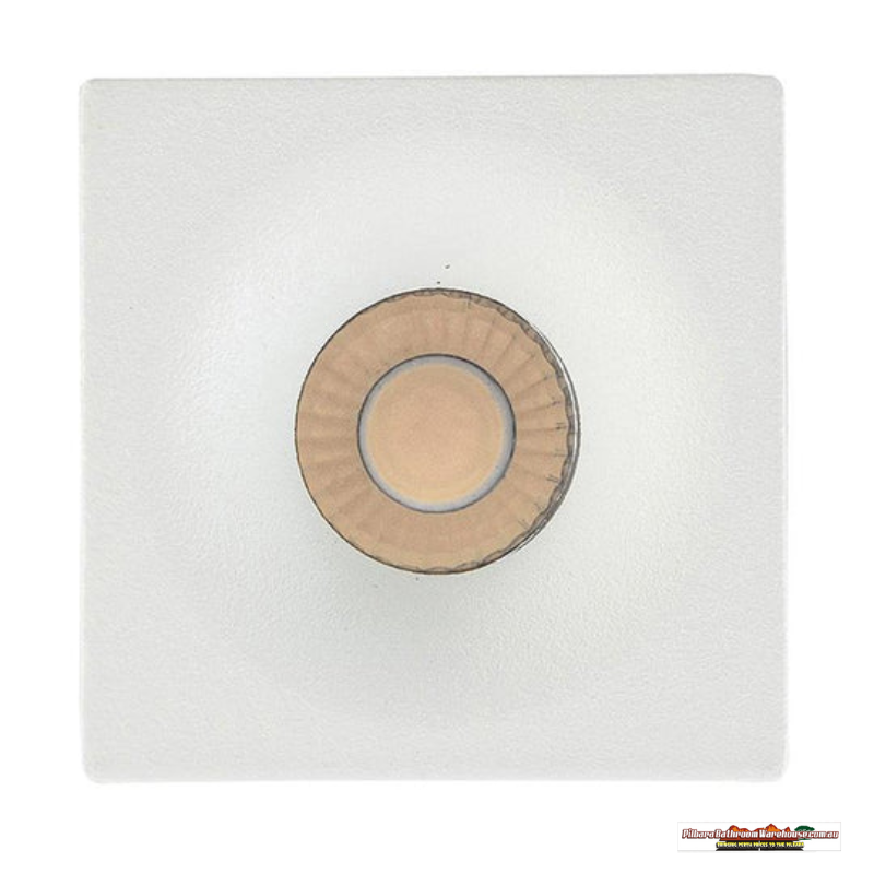 38mm Havit LED Downlight - Square, 50W Output, Available in Black or White