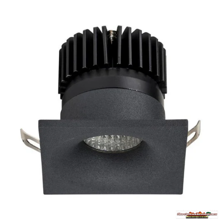 38mm Havit LED Downlight - Square, 50W Output, Available in Black or White