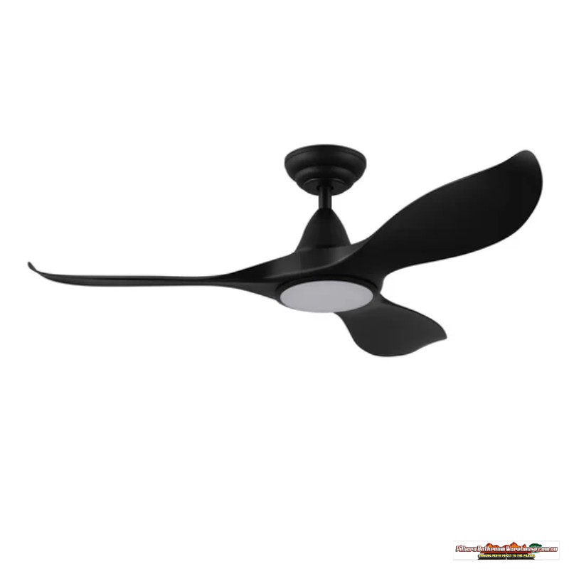 46" NOOSA Ceiling Fan with LED Light - Low Profile, Strong Airflow, and Modern Features