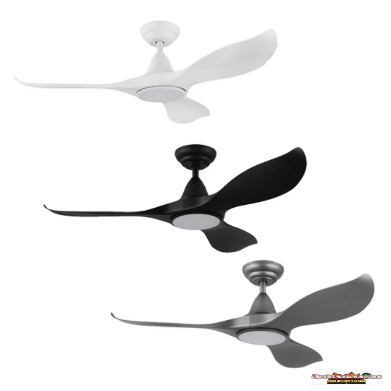 46" NOOSA Ceiling Fan with LED Light - Low Profile, Strong Airflow, and Modern Features