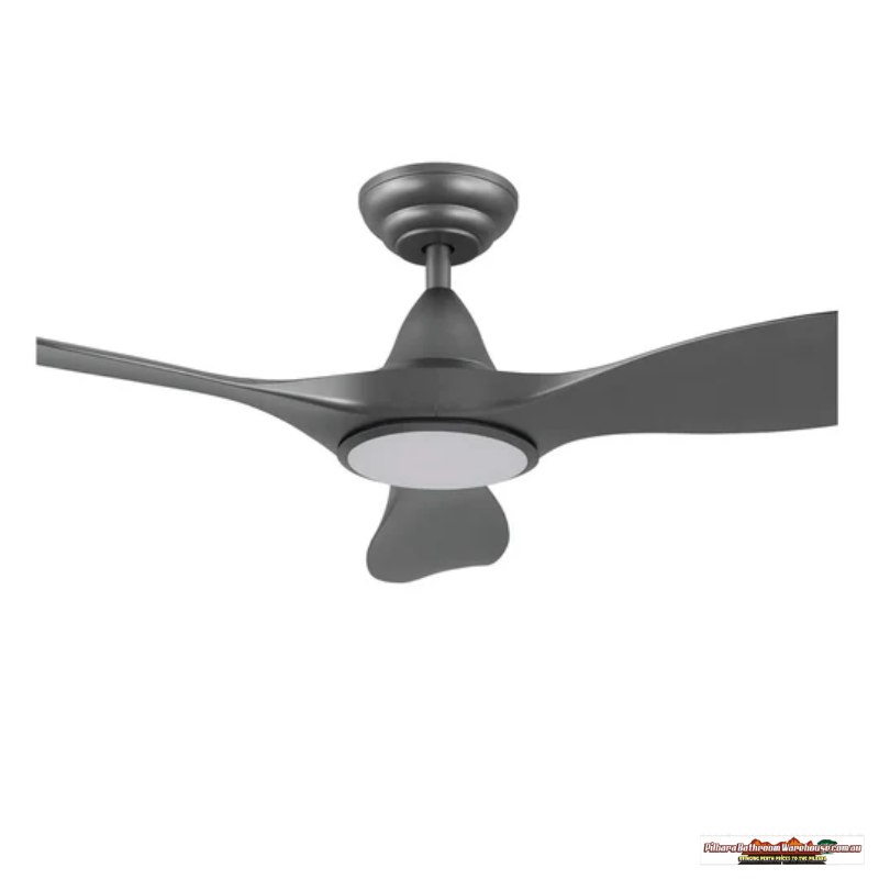 46" NOOSA Ceiling Fan with LED Light - Low Profile, Strong Airflow, and Modern Features