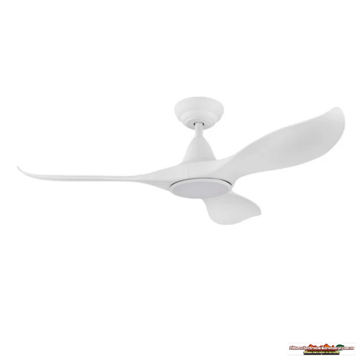 46" NOOSA Ceiling Fan with LED Light - Low Profile, Strong Airflow, and Modern Features