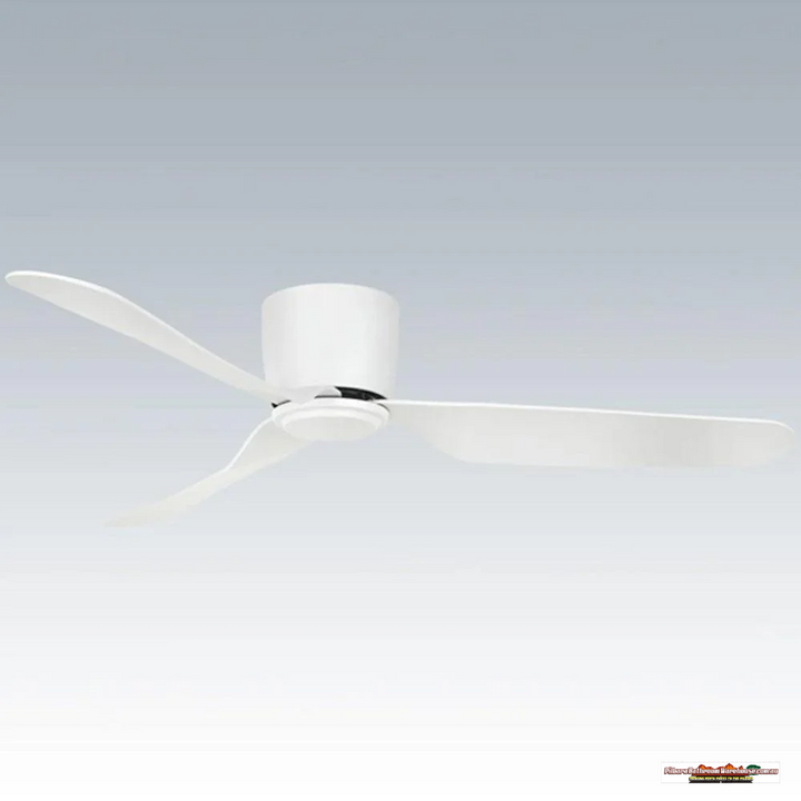 Preston Low-Profile Ceiling Fan - 48" DC Motor with 6-Speed Remote