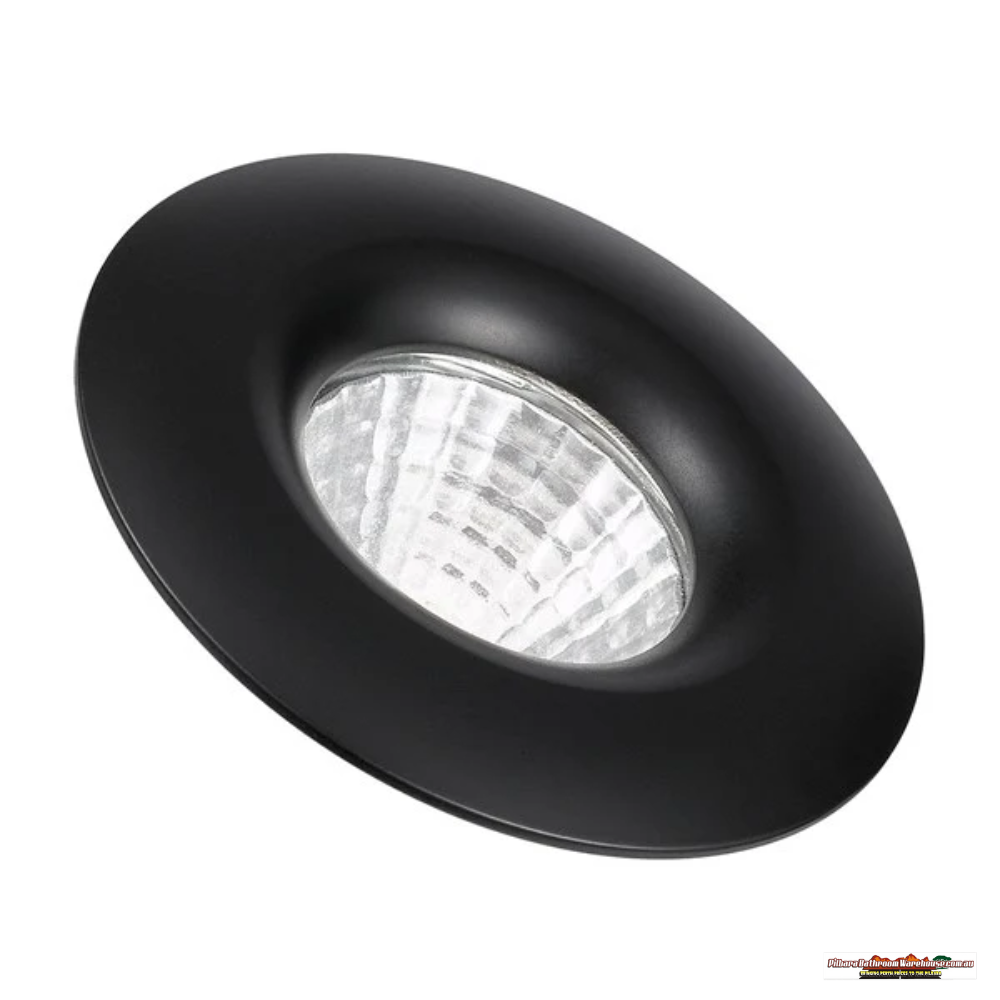 50mm Duro LED Downlight 3w Black 3k, 5k DURO 3R-BK83 Telbix Lighting