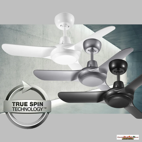 56" (1400mm) Spyda AC Ceiling Fan with 3 Blades – Available in Various Colours