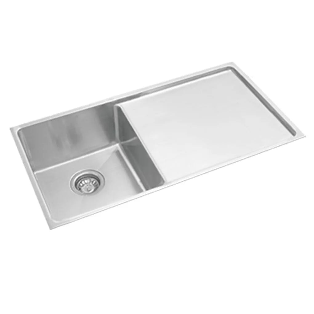 Excellence Squareline Single Bowl Sink & Drainer