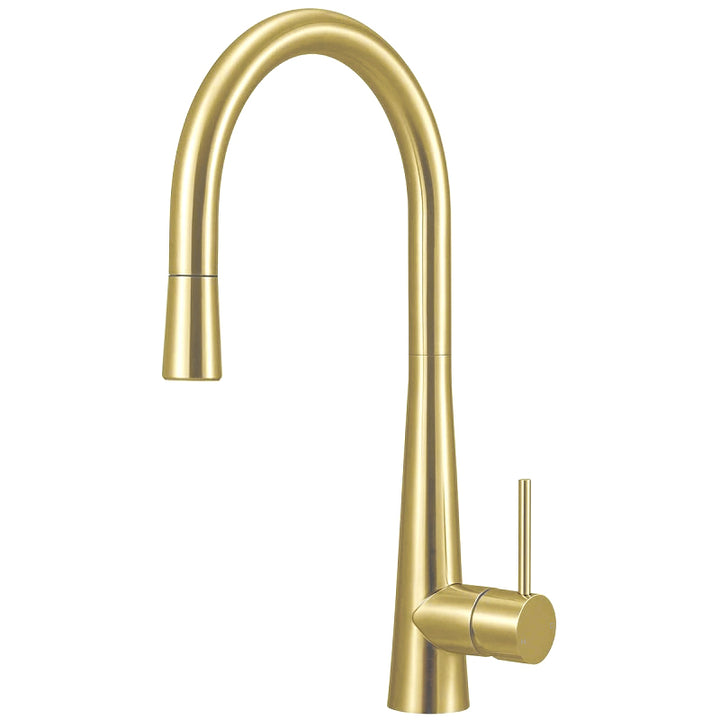 Pull Out Kitchen Mixer 420 Brushed Gold