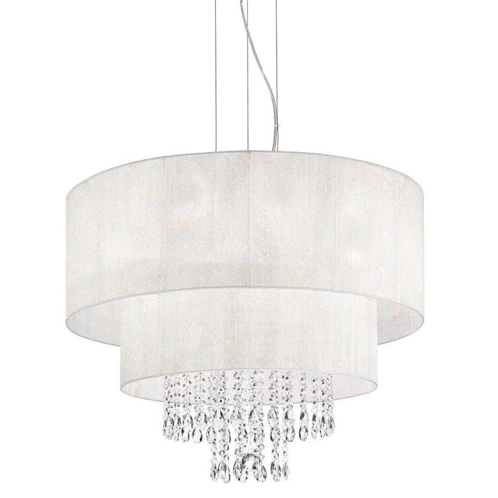 Opera Chandelier 6Lt in White