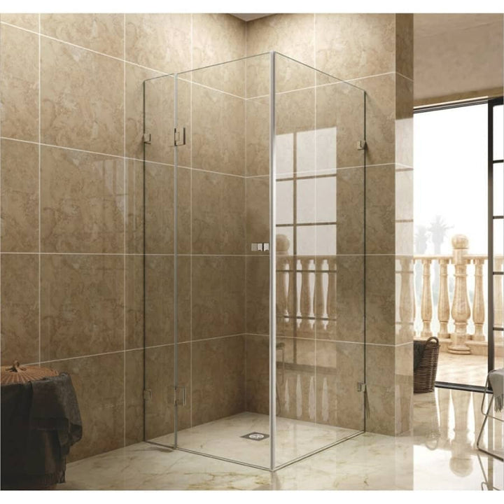 900 x 900 Frameless Shower Screen