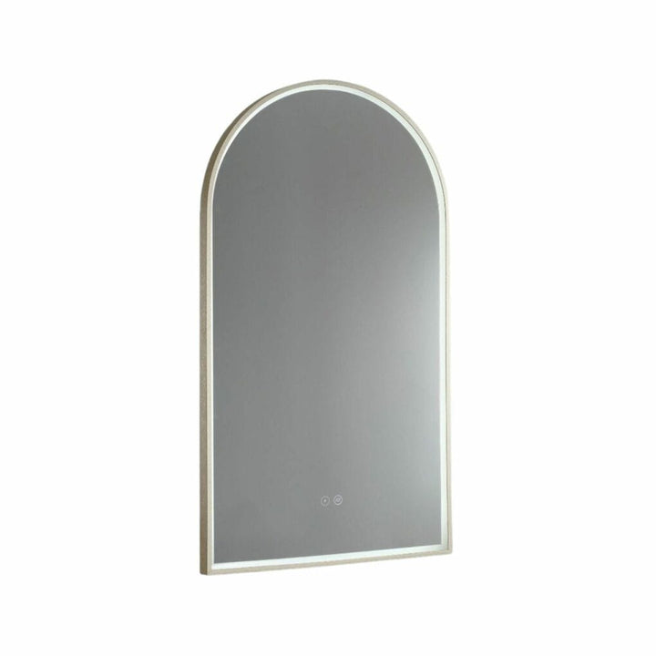 Arch LED Framed Mirror 500x900mm