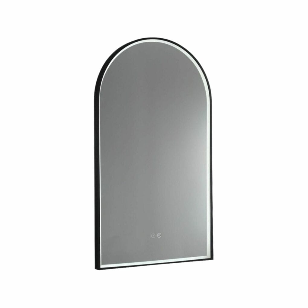 Arch LED Framed Mirror 500x900mm