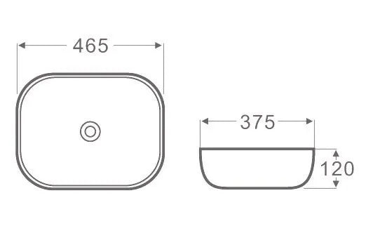 Artis 98 Oval Basin – Gloss White Fine Ceramic