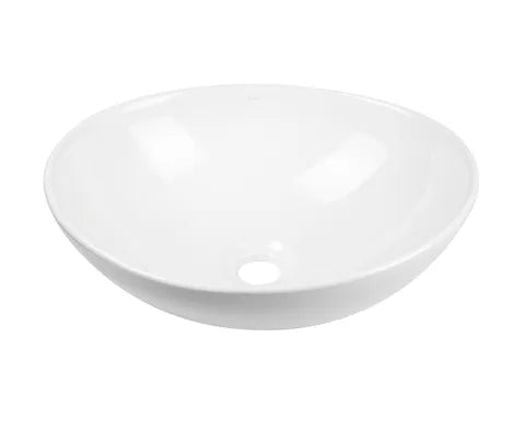 Artis Basin – White Gloss Ceramic Above Counter