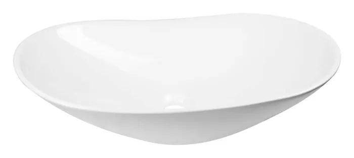 Artis Oval Basin – Gloss White Fine Ceramic