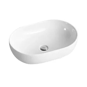 Artis Oval Basin – Gloss White Fine Ceramic