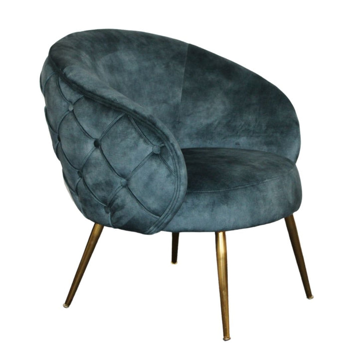 York Accent Chair -Diamond Tufted