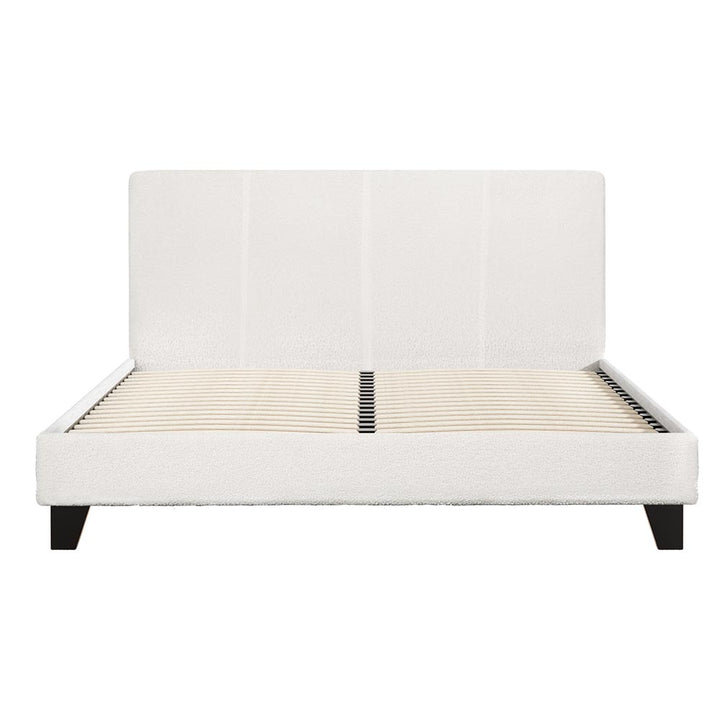 Artiss Bed Frame Double Size Boucle NEO