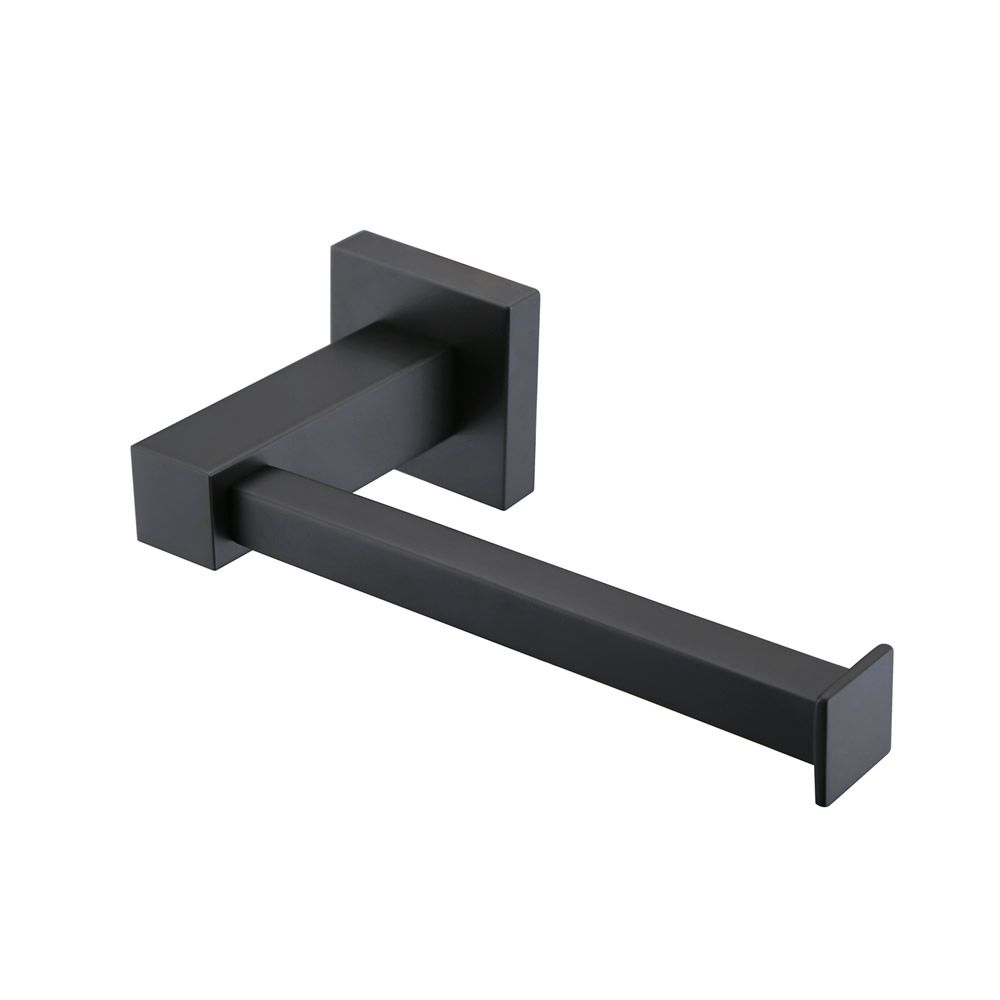 Black Square Series 2 Toilet Roll Holder