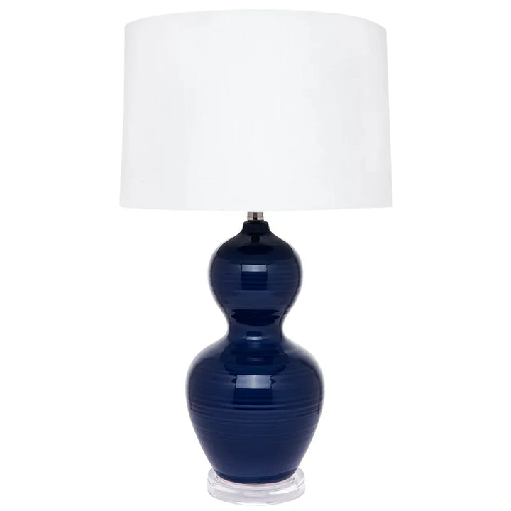 Bronte Table Lamp White, Blue 11614, 11682 Cafe Lighting