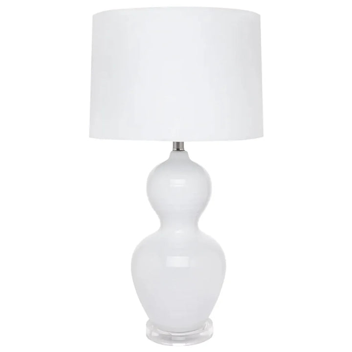 Bronte Table Lamp White, Blue 11614, 11682 Cafe Lighting