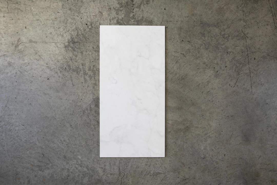 Carrara Bianco Matt 297x600 Porcelain Tiles – Elegant Marble Look with a Soft Matt Finish