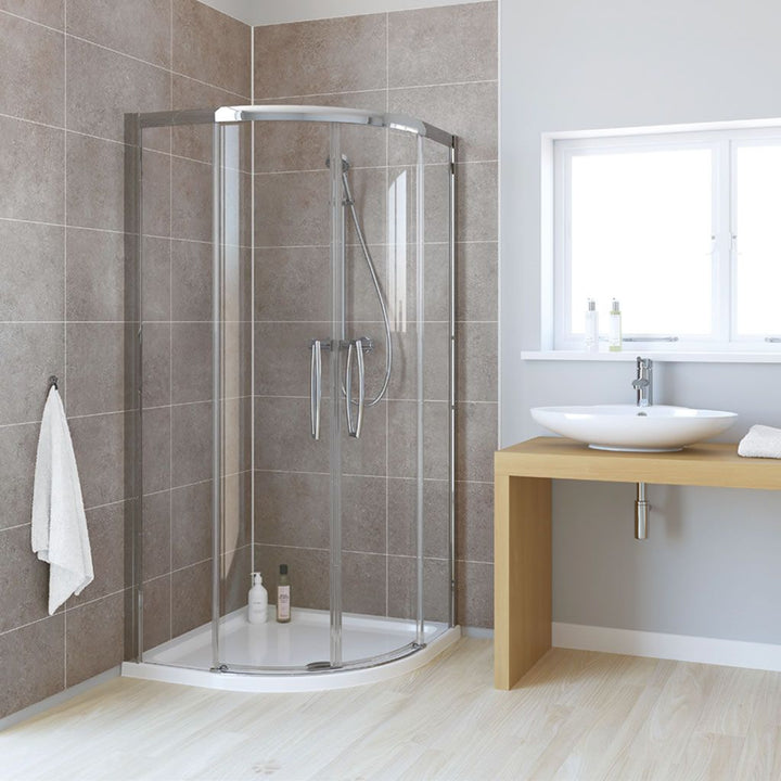 Double Door Quadrant Shower