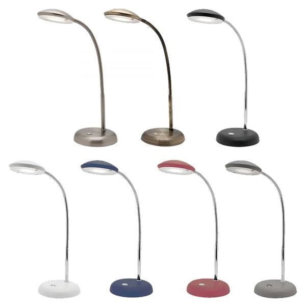 Dylan LED Table Lamp with Touch Switch in 7 Colours