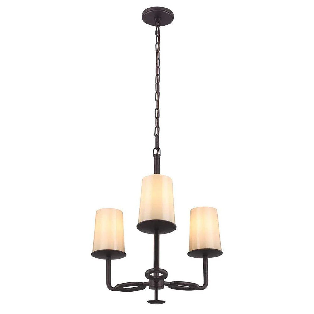 Huntley Chandelier 3Lt Oil Rubbed Bronze