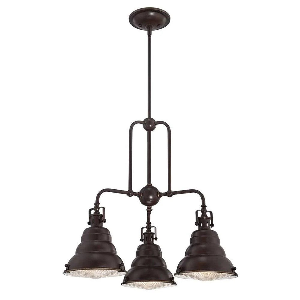 Eastvale 3Lt Chandelier in Palladian Bronze