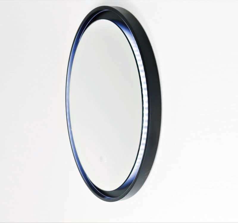 ECLIPSE Round LED Mirror: Serenity and Dynamism for Your Space ...