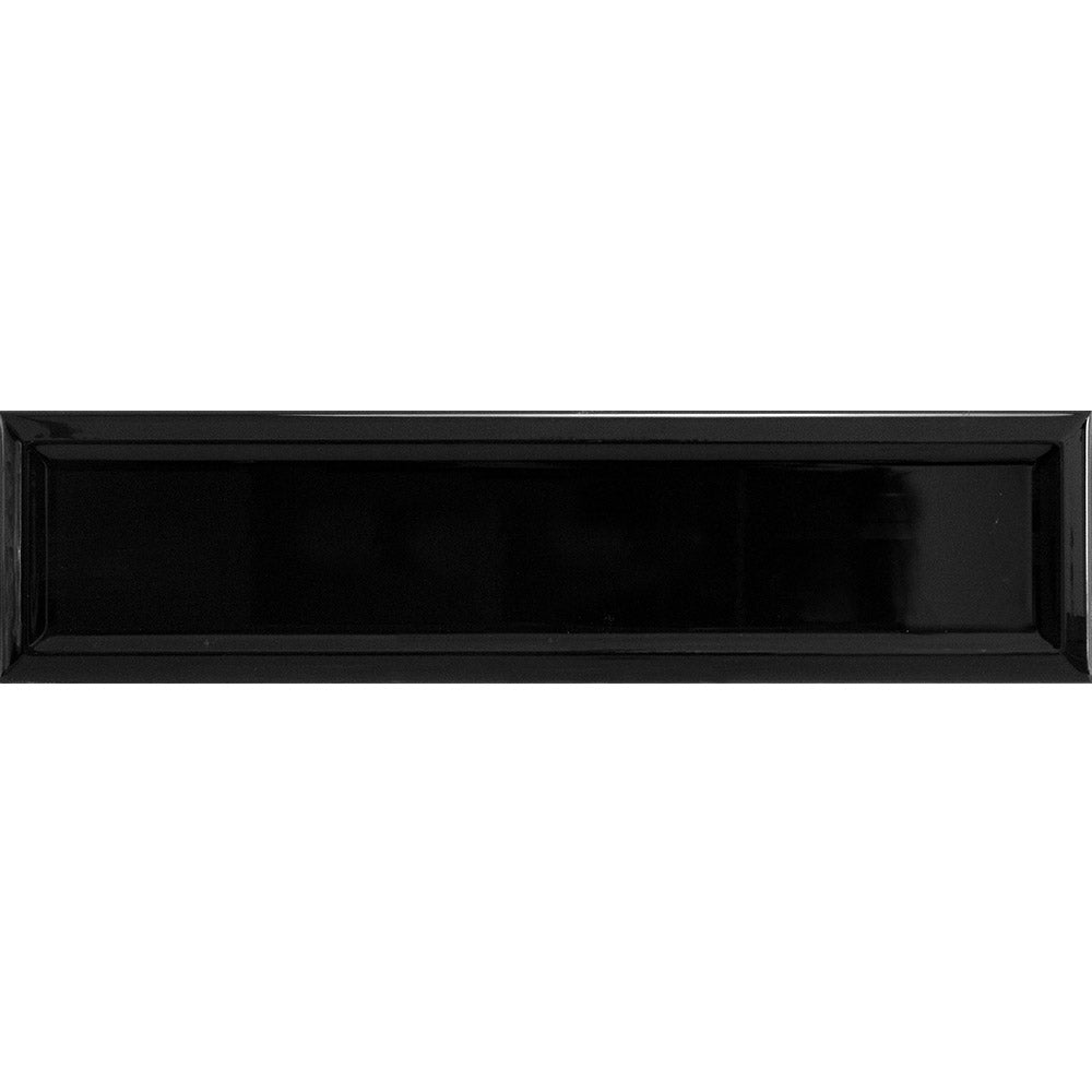 Edge Black Matt Frame 68x280mm - Wall