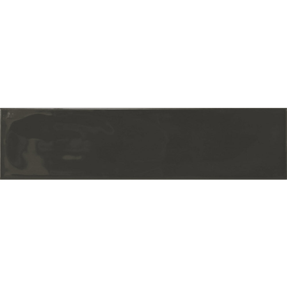 Edge Dark Grey Matt Wave 68x280mm - Wall