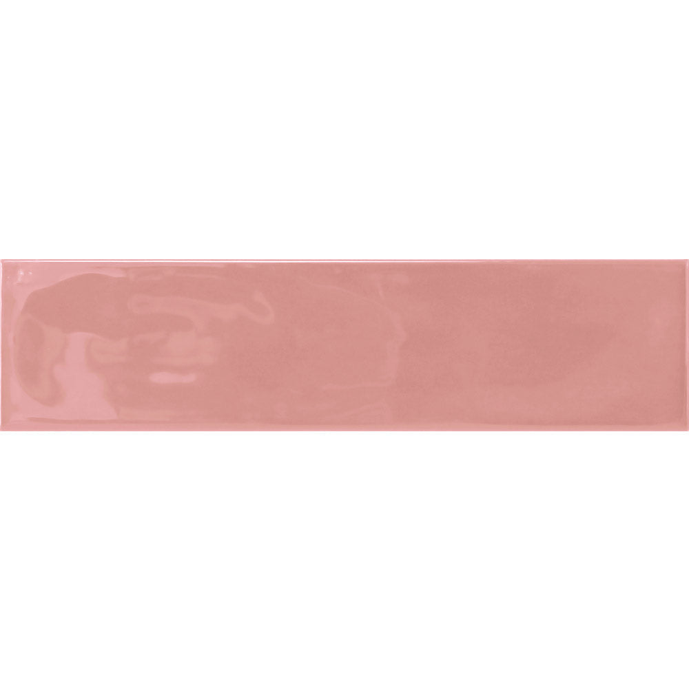 Edge Pink Matt Wave 68x280mm - Wall