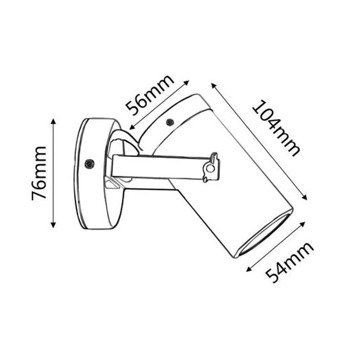 Exterior Wall Spot Light GU10/MR16 - Aged Copper