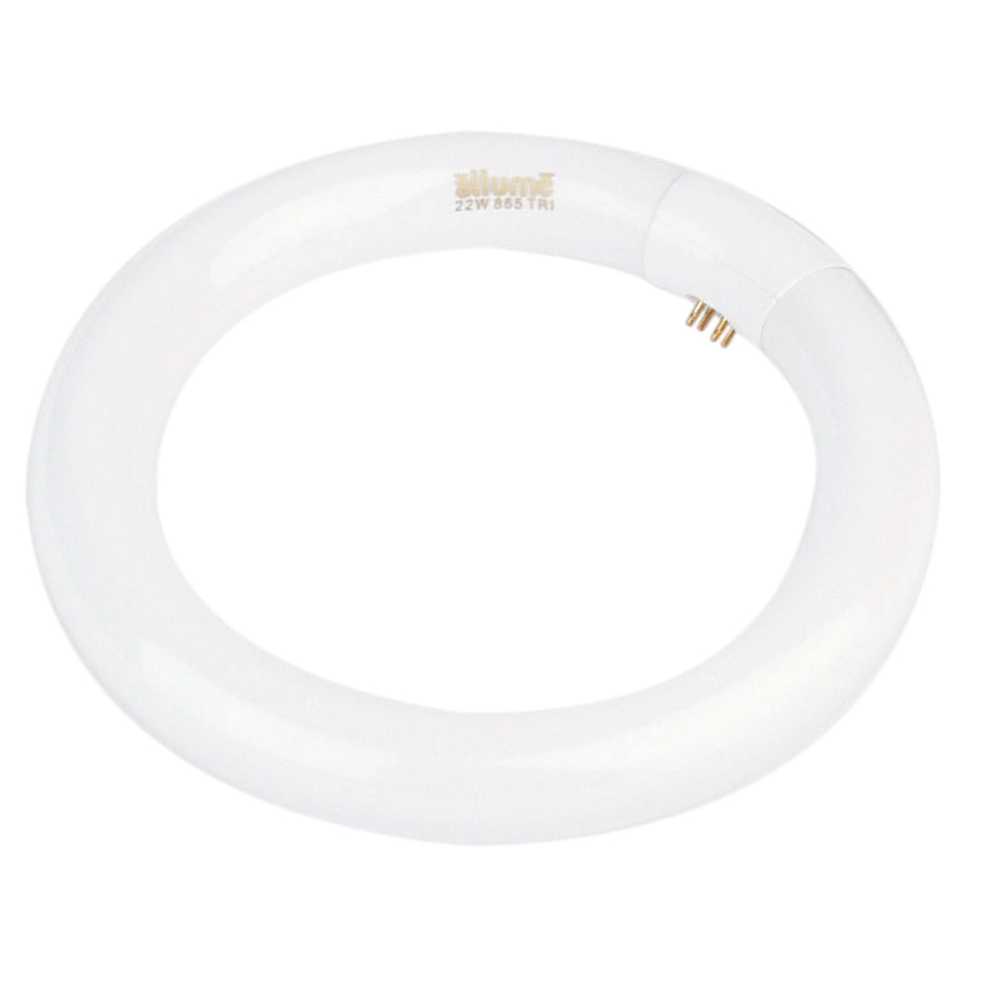 FLURO Circular 22W 3000K Fluorescent T9 Tube – 21cm