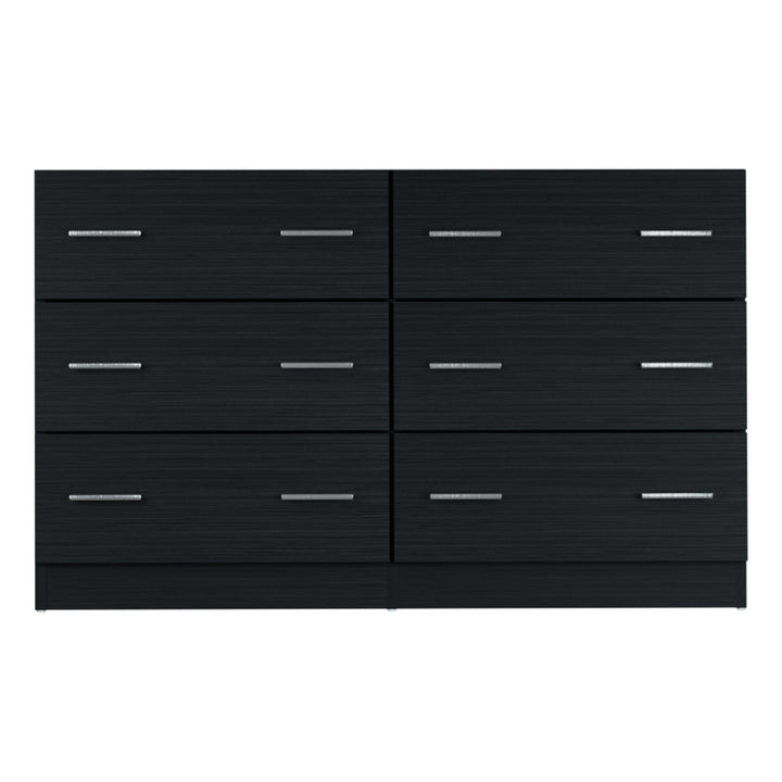 Artiss 6 Chest of Drawers - VEDA Black